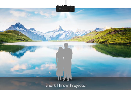 BenQ LK936ST short throw distance eliminates shadows