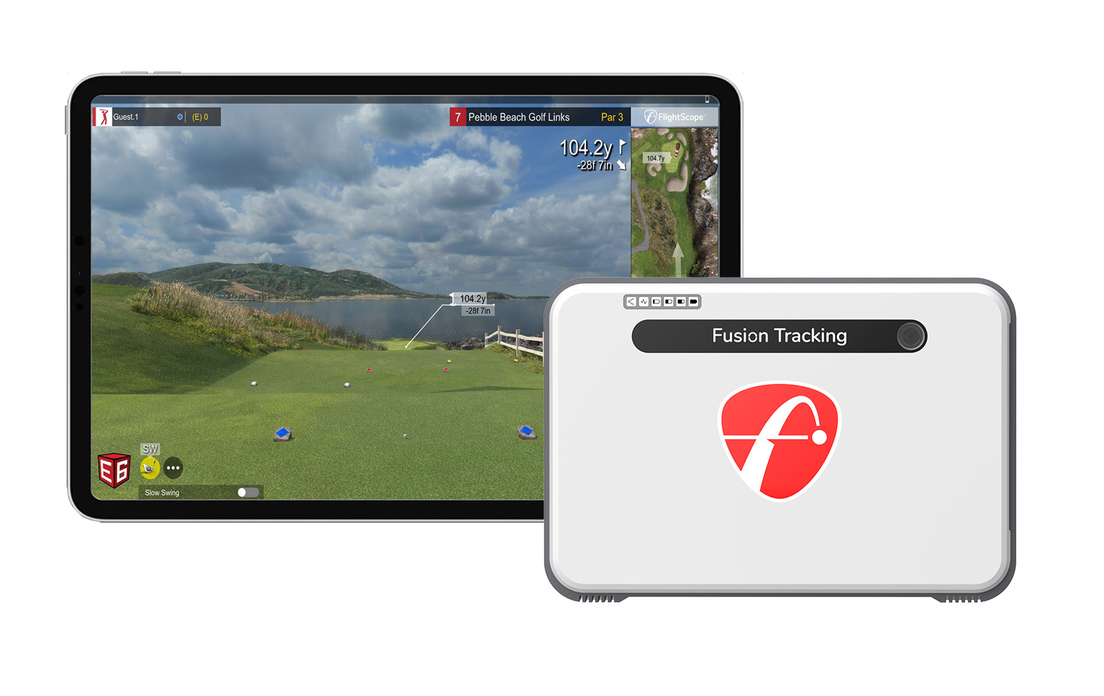 Flightscope Mevo+ Limited Edition with E6 Connect Course