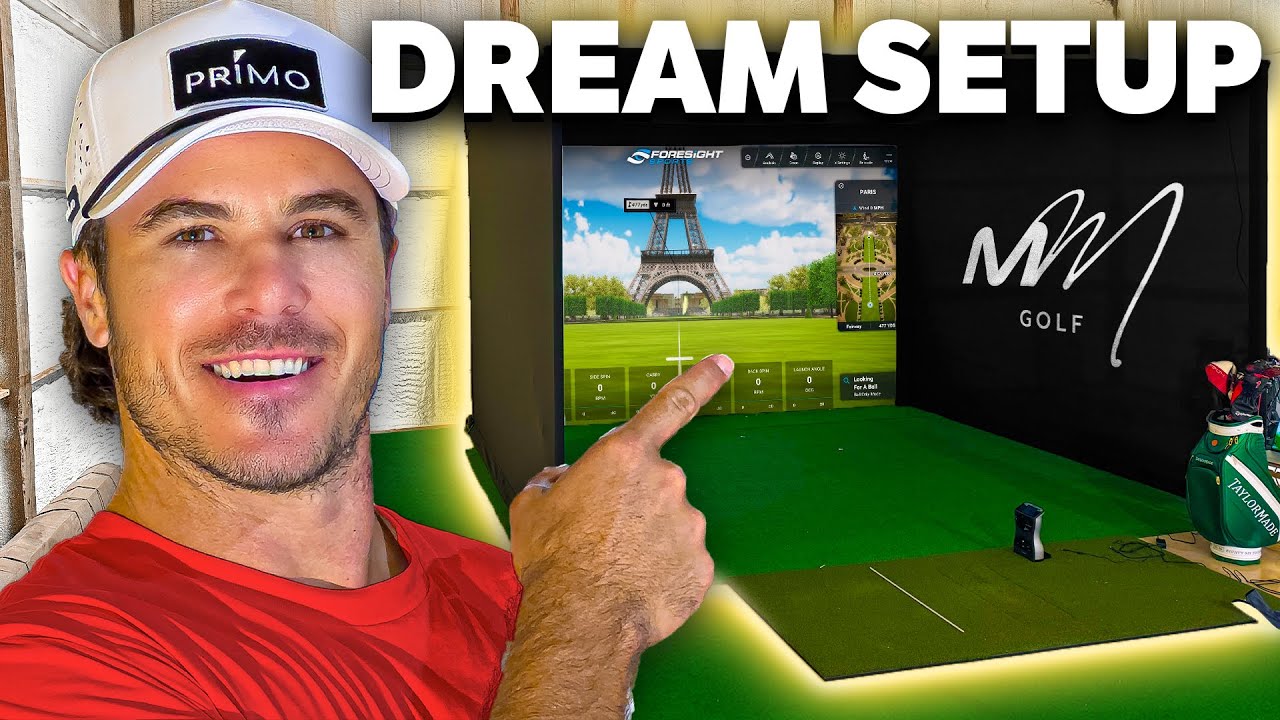 Micah Morris Golf Simulator Build on YouTube