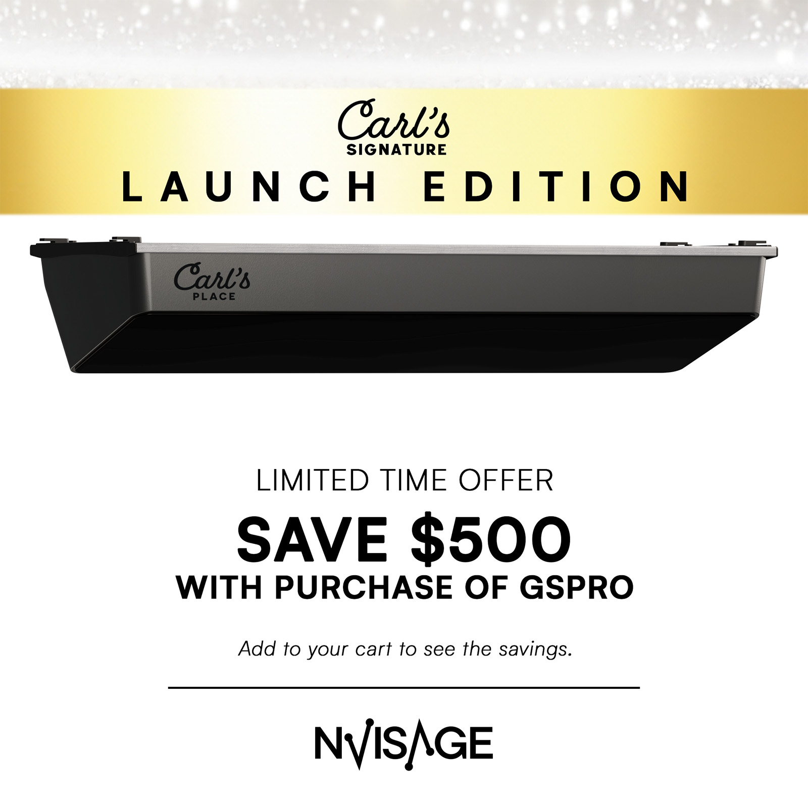 NVISAGE Launch Monitor introductory offer