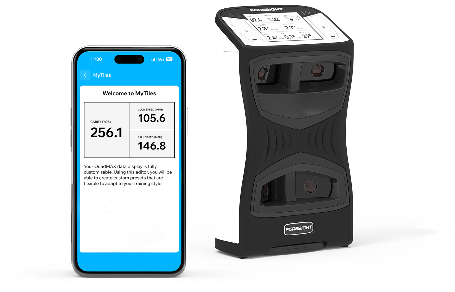 QuadMAX Launch Monitor